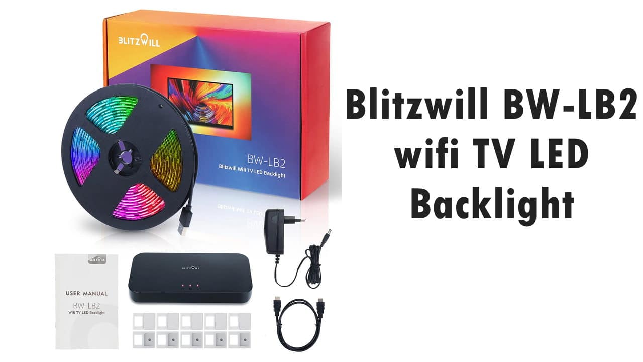 Blitzwill BW-LB2 WIFI TV LED Strip Banggood Coupon Code [Poland Warehouse]