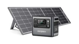Aferiy P110 with Solar Panel Coupon