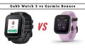 Gabb Watch 3 vs Garmin Bounce