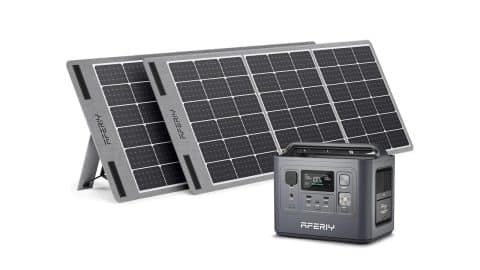 Aferiy P010 800W Portable Power Station +2x S100