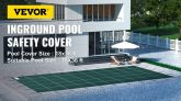 VEVOR Pool Safety Cover Coupon Promo Code [16×36 ft]