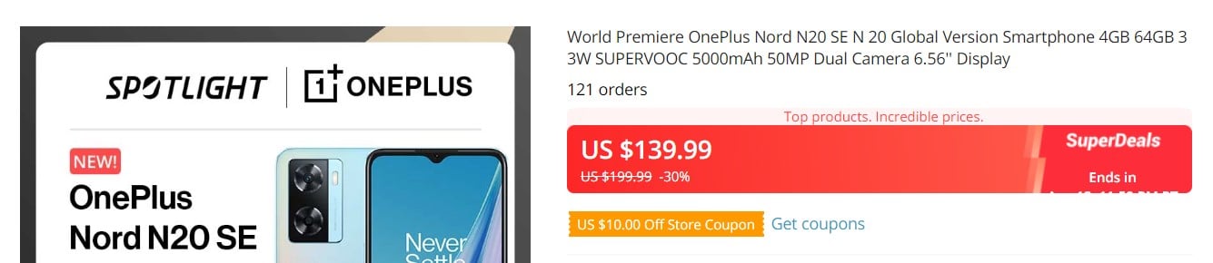 OnePlus Nord N20 SE - Coupon & Discount Code | OpCoupon.com