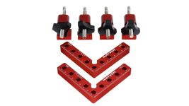 ENJOYWOOD 6Pcs Woodworking Upgrade Right Angle Positioning Clamp Coupon