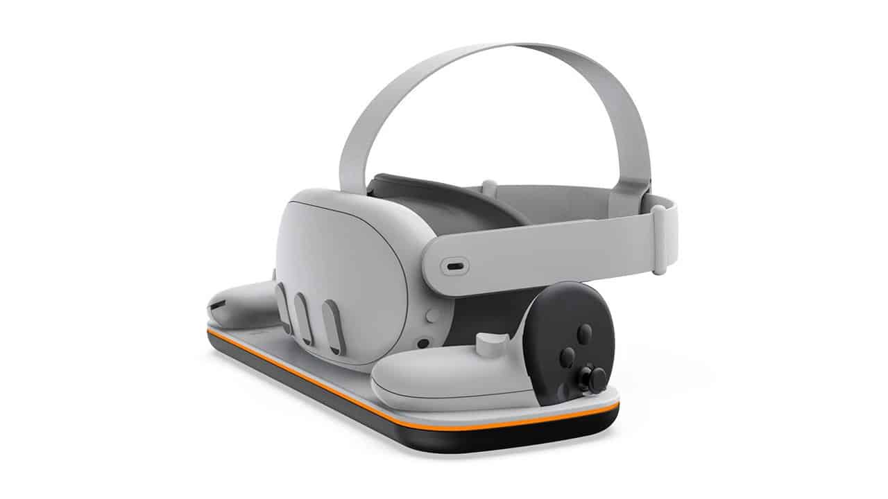 Meta Quest VR Helmet Charging Dock