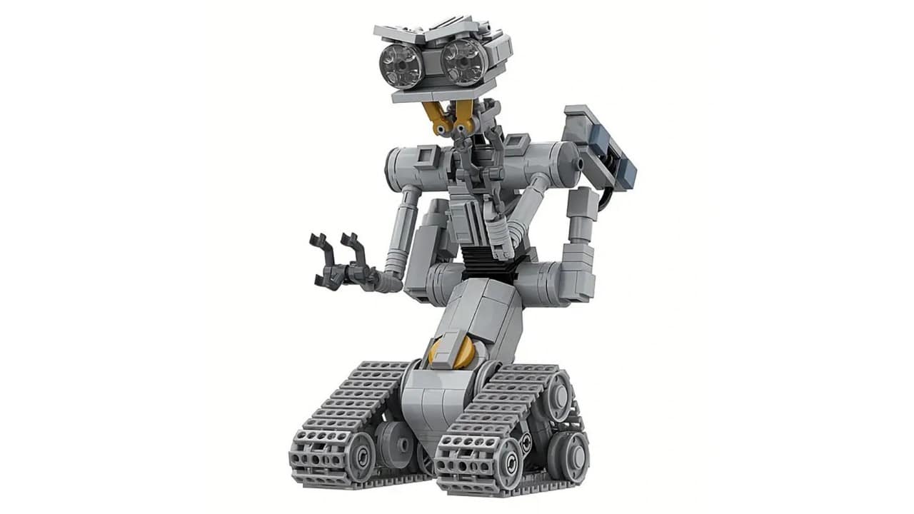313Pcs Johnny 5 Robot Building Blocks Set Coupon