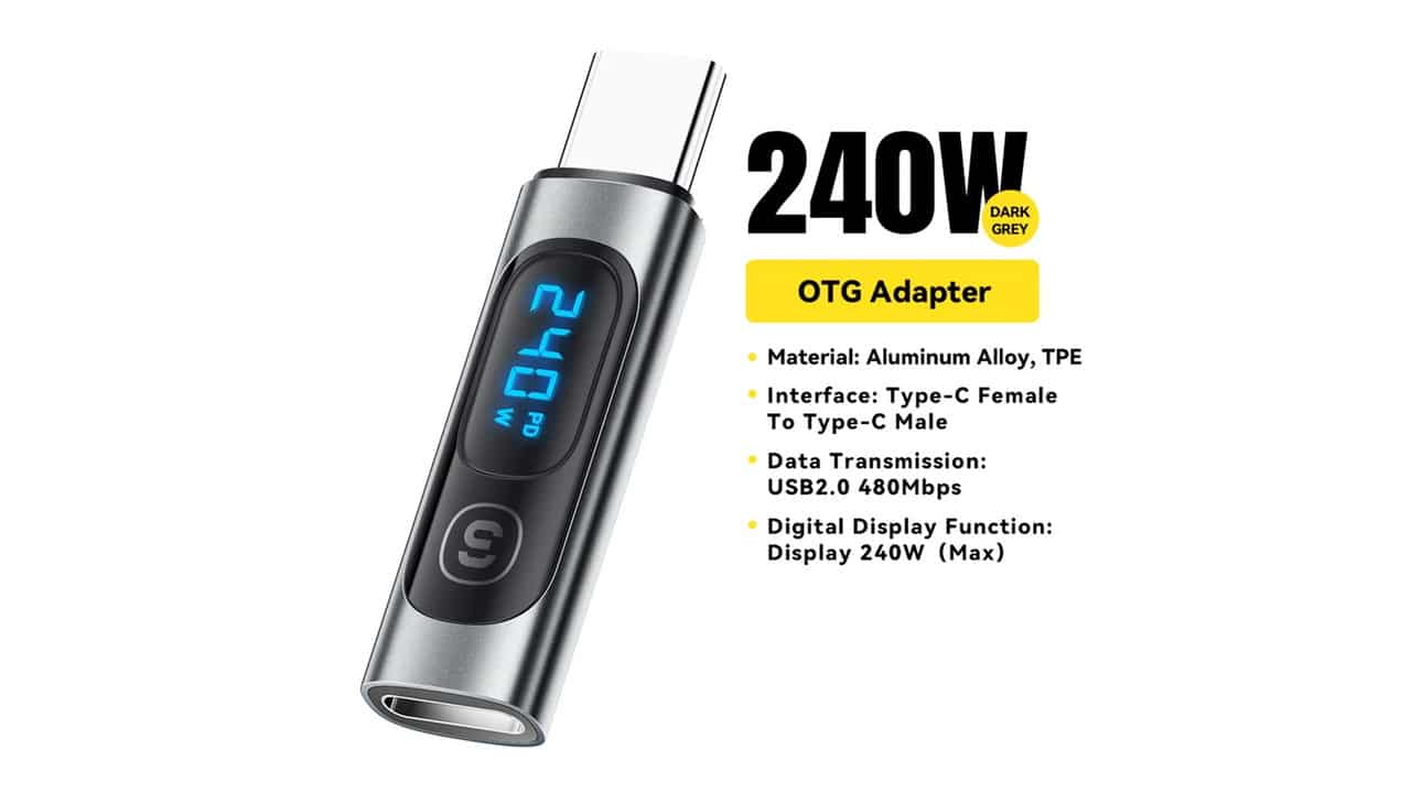 ESSAGER 240W OTG Adapter Coupon