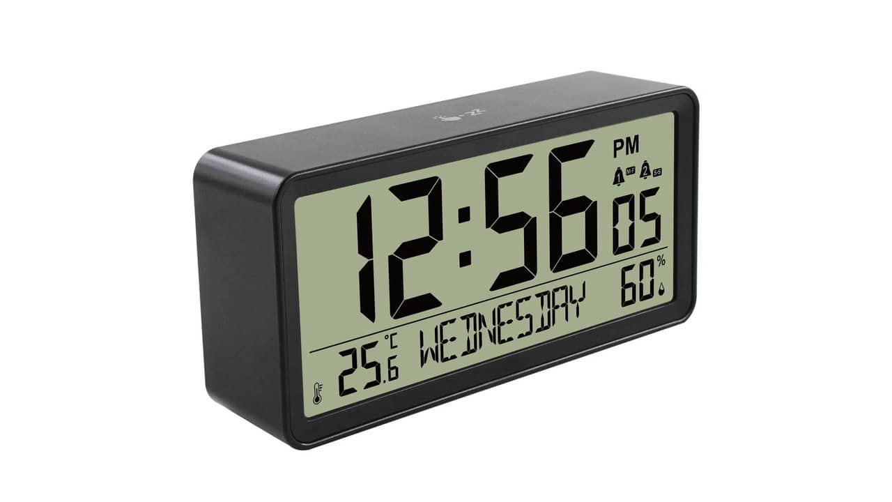 Large LCD Digital Alarm Clock Coupon