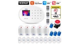 KERUI Tuya Smart WIFI GSM Alarm System